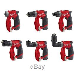 Milwaukee 2505-20 M12 FUEL Brushless Installation 4-in-1 Drill/Driver -Bare Tool