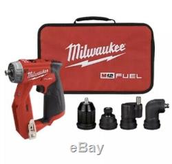 Milwaukee 2505-20 M12 FUEL Installation Drill/Driver 4-in-1 Tool Only + Bag New