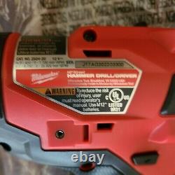 Milwaukee 2598-22 M12 FUEL 12V 2-Tool Hammer Drill and Impact Driver Combo Kit