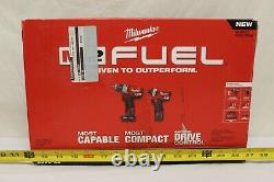 Milwaukee 2598-22 M12 FUEL 2-Tool Hammer Drill & Hex Impact Driver Combo Kit C1