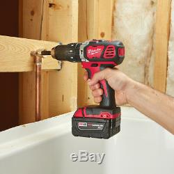 Milwaukee 2606-20 M18 18-Volt Compact 1/2-Inch Drill Driver Bare Tool