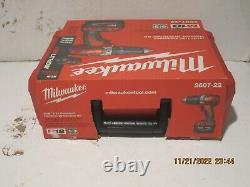 Milwaukee 2607-22 M18 18V Li-Ion XC 1/2 Hammer Drill Driver Kit NISB FREE SHIP