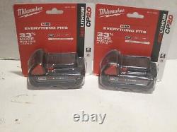 Milwaukee 2691-22 M18 Li-Ion 18V Compact Drill&Impt Kit-SPECIAL-2AH UPGRADE NEW