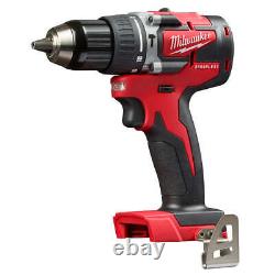 Milwaukee 2802-20 M18 18V Compact Brushless Hammer Drill/Driver Bare Tool