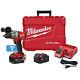 Milwaukee 2805-22 1/2 Drill Kit With (2) Batteries