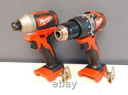 Milwaukee 2850-20 18V 1/4 Hex Impact, 2902-20 Hammer Drill Driver Tools Only