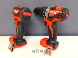 Milwaukee 2850-20 18V 1/4 Hex Impact, 2902-20 Hammer Drill Driver Tools Only