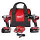 Milwaukee 2893-22 M18 18v 2-tool Hammer Drill And Impact Driver Combo Kit