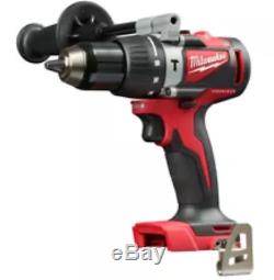 Milwaukee 2902-20 M18 1/2 Brushless Li-ion Hammer Drill/driver Tool Only New