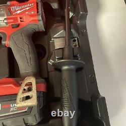 Milwaukee 2904-22 M18 FUEL 18V 1/2 Hammer Drill/Driver Kit#269 Only 1 Battery