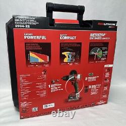 Milwaukee 2904-22 M18 FUEL 1/2 Hammer Drill/Driver Kit With Batteries NEW