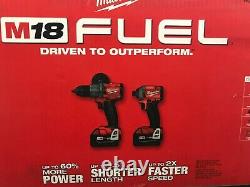 Milwaukee 2997-22 M18 Fuel 2-tool Combo Kit With Hammer Drill & Impact Driver