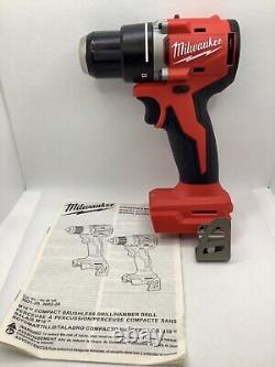 Milwaukee 3601-20 M18 18V 1/2 Compact Brushless Drill Driver Bare Tool
