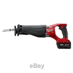 Milwaukee 7 Tool Combo Kit M18 Lithium-Ion Brushless Drill Driver Saw Grinder