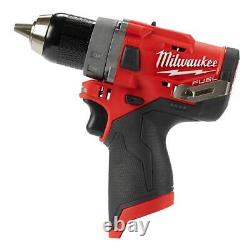Milwaukee Cordless Drill Driver 1/2-Inch M12 FUEL 12-Volt Brushless (Tool-Only)