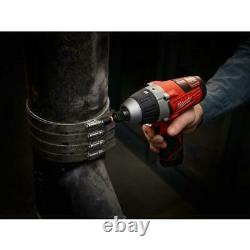 Milwaukee Drill/Driver 12-V Li-Ion Cordless 1/4 in No-Hub Coupling (Tool-Only)