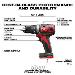 Milwaukee Drill Driver 18-Volt Lithium-Ion Cordless 1800 RPM (Tool-Only)
