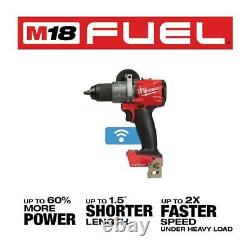 Milwaukee Drill Driver 1/2 in 18-Volt Li-Ion Brushless Motor Cordless Tool-Only
