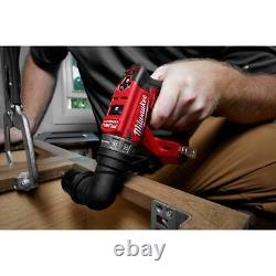 Milwaukee Drill Driver Kit 3/8 in. 12-Volt 4-in-1 Installation with 4-Tool Heads