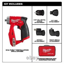 Milwaukee Drill Driver/Multi-Tool Set 12Volt Lithium-Ion Cordless (Tool-Only)