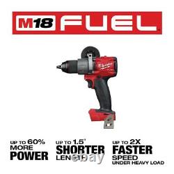 Milwaukee Drill/Driver(Tool-Only) Brushless Cordless Variable Speed KeylessChuck
