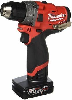Milwaukee Electric Tools 2503-22 M12 Fuel 1/2 Drill Driver Kit