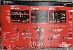 Milwaukee Electric Tools 2598-22 M12 1/2 Hammer Drill & 1/4 Impact Driver