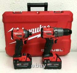 Milwaukee FUEL M18 2997-22 18-Volt 2-Tool Hammer Drill/Impact Driver Kit, N