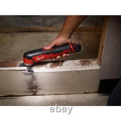 Milwaukee Impact Driver Combo Kit With Oscillating Multi-Tool And Jig Saw 12V Red