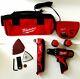 Milwaukee M12 12v Cordless Drill/driver, Multi-tool. (2)battery, Charger, Bag New