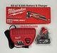 Milwaukee M12 3/8 Right Angle Drill Driver 2415-20 Kit With 4.0 Battery Charger