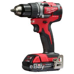 Milwaukee M18 2892-22CT 18-Volt 2-Tool Drill Driver and Impact Driver Combo Kit