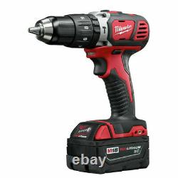 Milwaukee M18 2-Tool Combo Kit Hammer Drill And Impact Driver 2697-22 NEW