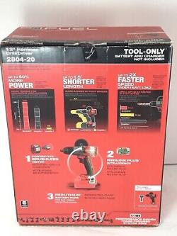 Milwaukee M18 FUEL 2804-20 1/2'' Hammer Drill-Driver Brushless TOOL ONLY Sealed