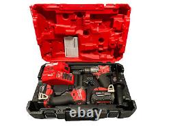 Milwaukee M18 FUEL Impact Driver & Cordless Hammer Drill (2-Tools) 3697-22