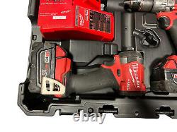 Milwaukee M18 FUEL Impact Driver & Cordless Hammer Drill (2-Tools) 3697-22