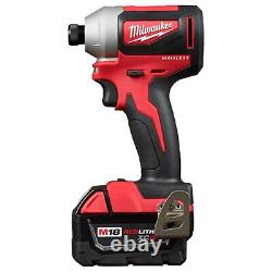 Milwaukee M18 FUEL Impact Driver & Cordless Hammer Drill (2-Tools) 3697-22 NEW