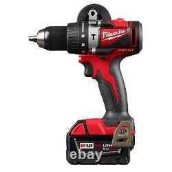 Milwaukee M18 FUEL Impact Driver & Cordless Hammer Drill (2-Tools) 3697-22 NEW