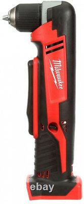 Milwaukee Right Angle Drill M18 18-Volt Lithium-Ion Cordless 3/8 in. Tool Only