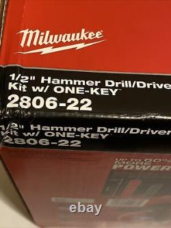 Milwaukee Tool 2806-22, 48-11-1835 Cordless Hammer Drill, WithBattery