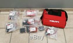 NEW Hilti 12V 12 Volt Tool Kit 5 Tools 2 Batteries Charger & Bag