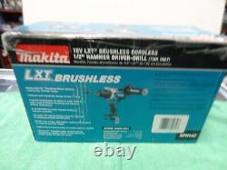 NEW Makita XPH14Z 18V LXT Li-Ion Brushless 1/2 Hammer Driver Drill (Tool Only)