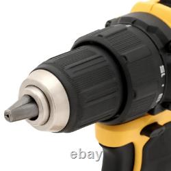 New Dewalt ATOMIC 20V MAX Cordless Brushless Compact 1/2 In. Drill/Driver 2 20V