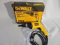 New Dewalt Dw257 Electric Drywall Deck Screw Driver Drill Tool 120 V 6 Amp Vsr