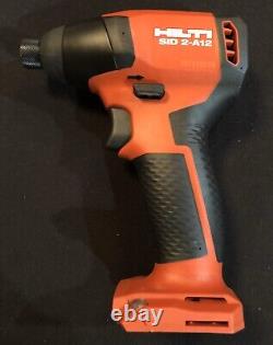 New HILTI SID 2A 12 Volt Drill Impact Driver No Battery No Charger Bare Tool