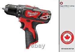 New Milwaukee 2407-20 M12 3/8 Drill / Driver Bare Tool
