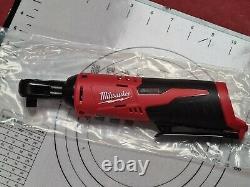 New Milwaukee 2457-20 M12 12V 3/8 Inch Cordless Ratchet Wrench (Tool Only)
