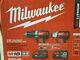 New Milwaukee M18 2691-22 Compact 2-tool Combo Kit