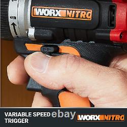 Nitro 20V Compact Brushless 1/2 Drill/Driver Tool Only WX130L. 9