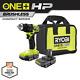 One+ Hp 18v Brushless Cordless Compact 1/2 In. Drill/driver Kit With (2) 1.5 Ah